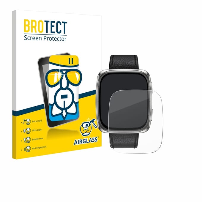 Screenprotector voor Amazfit Active 2 (rechthoekig) Beschermglas transparant