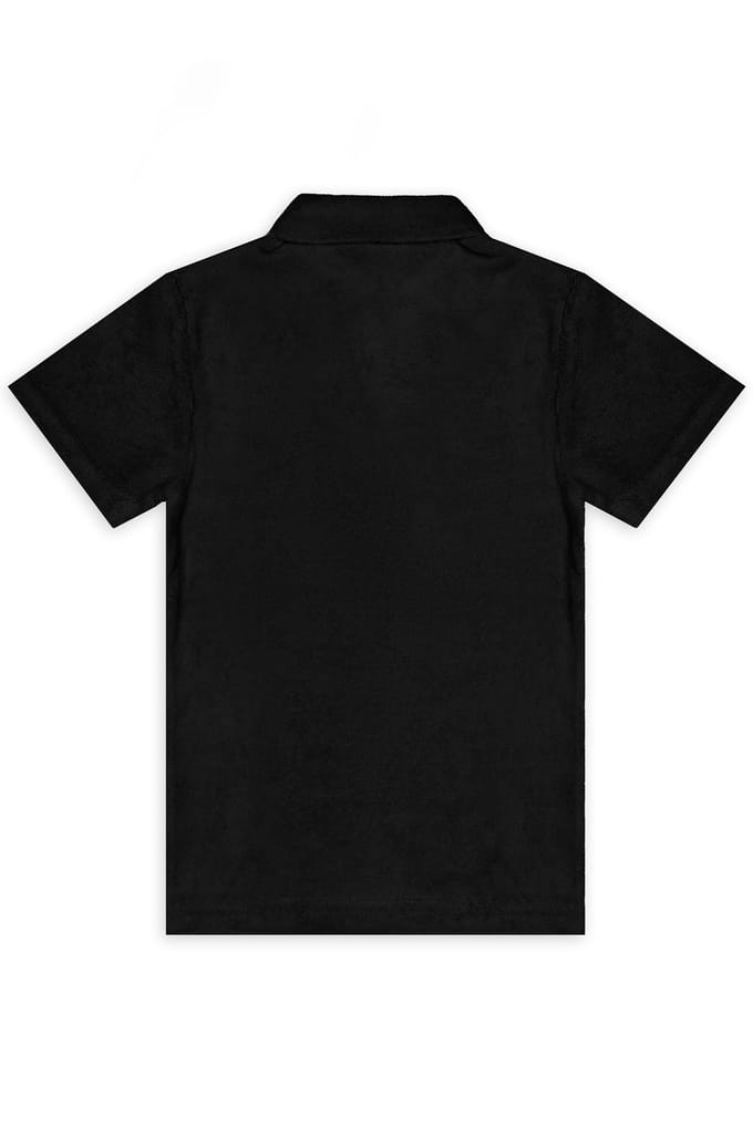 ASPACT Kids Terry Polo Black Taglia: 104 | Camicie Outlet | kids | Nero