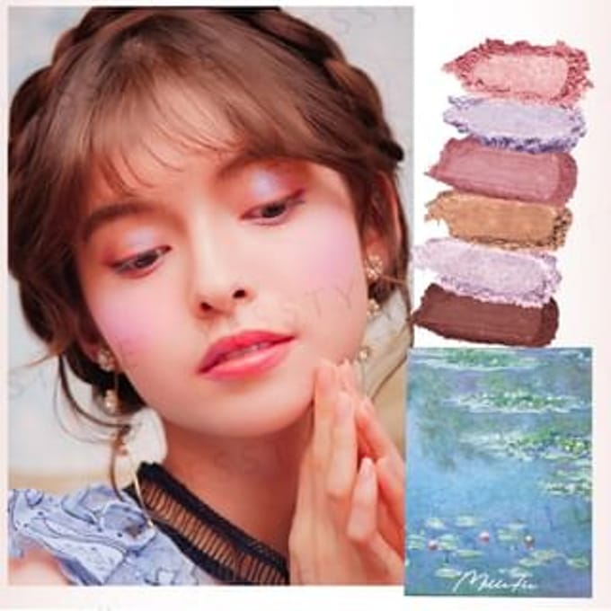 MilleFee - Monet's Painting Eyeshadow Palette 06 Water Lily 6g