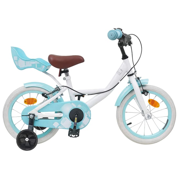 vidaXL - Kinderfiets - 16 - Inch - voor - 4-6 - jaar - oud - Wit