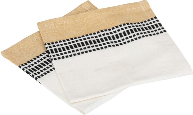 Atmosphera Servetten Dolly 40x40cm - Set van 2 stuks - Katoen - Multi
