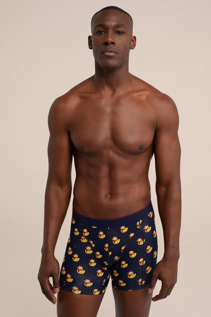 WE Fashion Heren boxershort met print