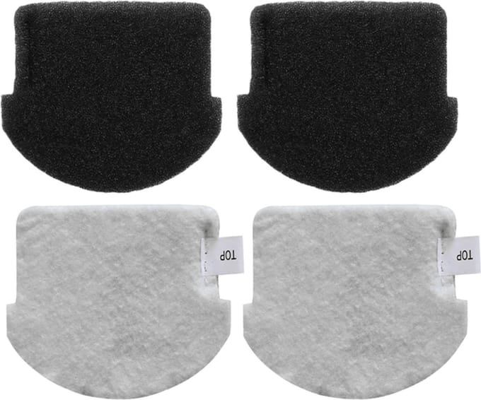 2x Filter geschikt voor Midea VCS141 VCS142 Stofzuiger Onderdelen Accessoires
