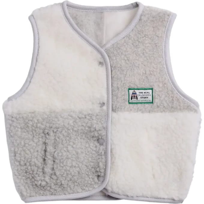 Merino vest kind Happymess