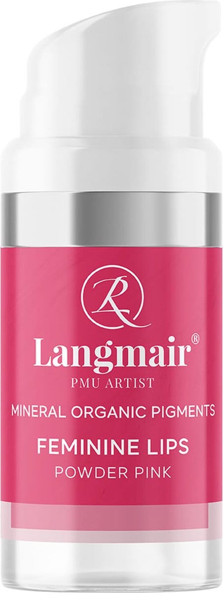 Langmair - Lippigmenten voor permanente make-up - Feminine Lips - Powder Pink