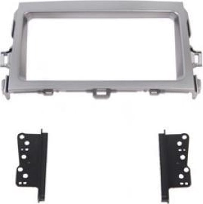 2-DIN frame ECO Toyota Corolla 09> zilver grijs