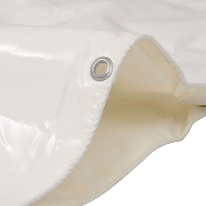 vidaXL - Dekzeil - 650 - g/m² - 2,5x3,5 - m - wit