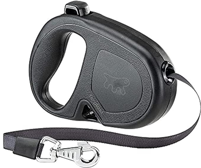 Verstelbare Leash voor Middelgrote Honden - 5 m Uitrekbare Band, Max. 25 kg