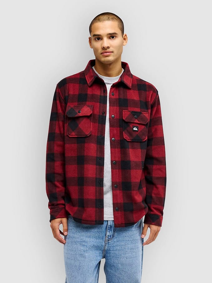 Quiksilver Venture Polar Fleece Shirt rood