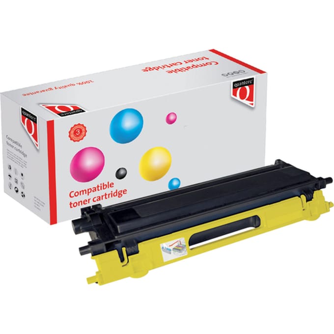 Toner Quantore alternatief tbv Brother TN-135Y geel