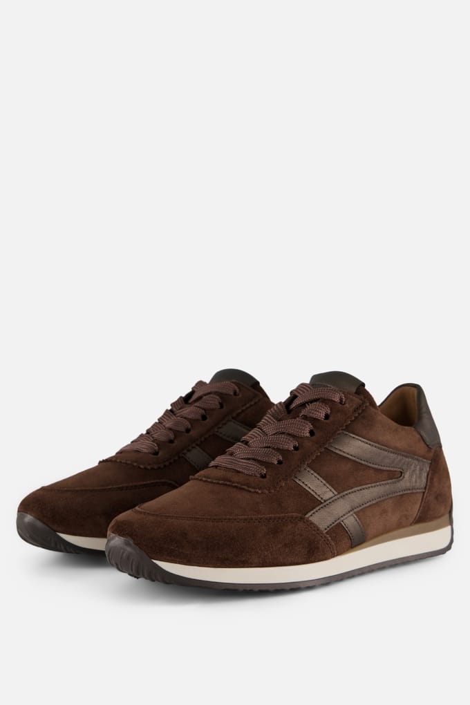 Gabor Sneakers bruin Suède - Maat 4