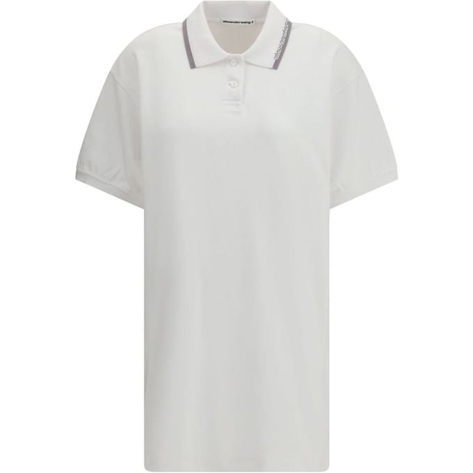 Alexander Wang Witte Katoenen Casual Jurk
