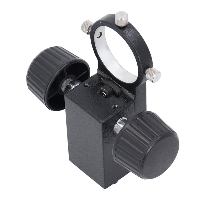 50mm Stereo Microscoop Kop Houder Aluminiumlegering Focusseerbeugel Accessoire voor 50mm Zuilarm black