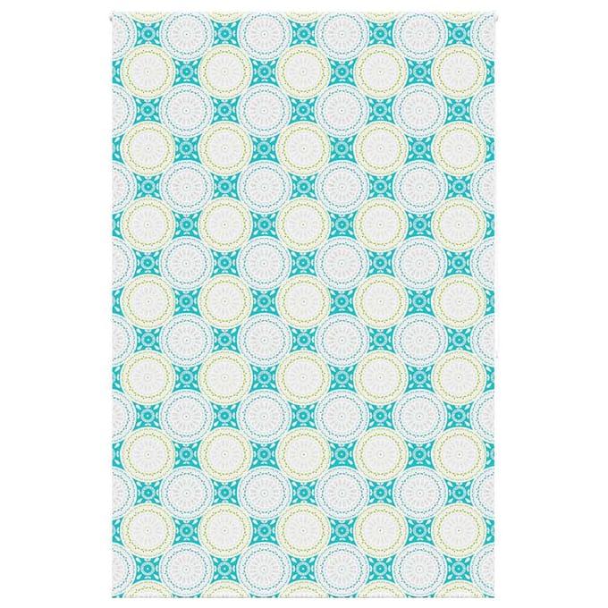 vidaXL - Doucherolgordijn - 150x240 - cm - stofbreedte - 146 - cm