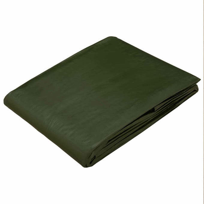 vidaXL - Zeil - met - Oogjes - Groen - 2 - x - 3 - m - 180 - gsm - PE
