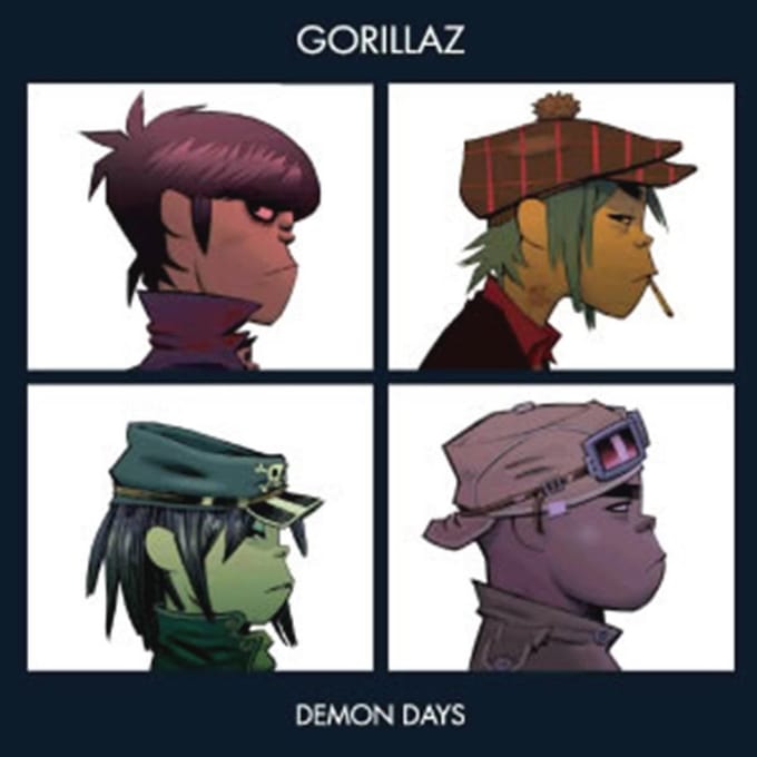 Demon Days Vinyl LP - Tweedelige Studio Album met Iconische Singles