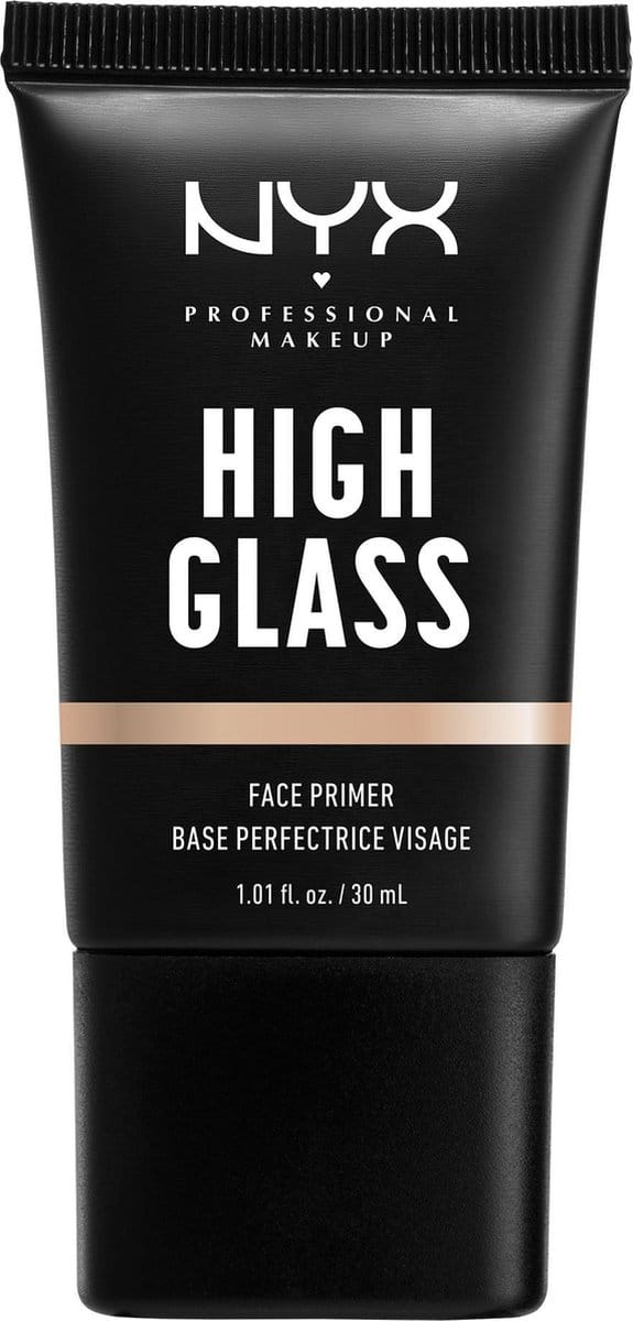NYX Professional Makeup High Glass Face Primer - Moonbeam - Gezichts Primer - 30 ml