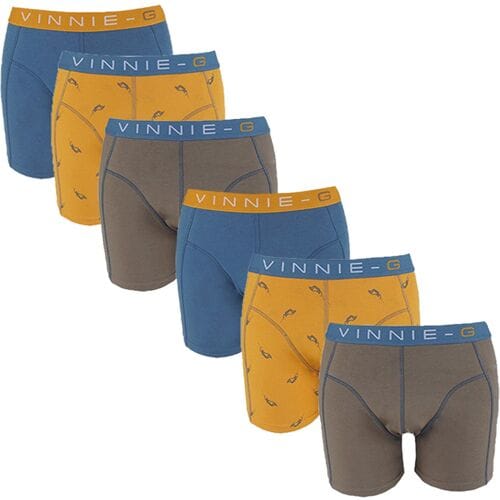 Vinnie-G Boys Kinder boxershorts Wakeboard 6-pack-140/146