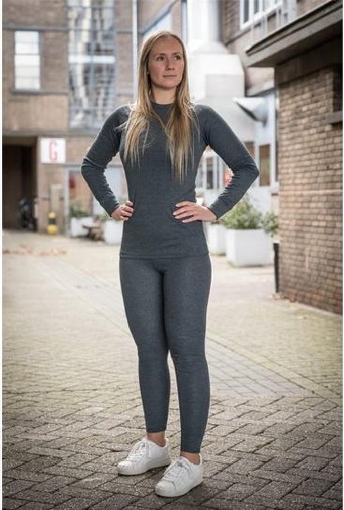 Heat Keeper Thermobroek Dames | Grijs | Maat XL
