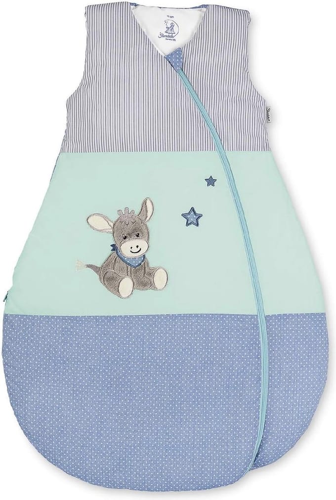 Functionele slaapzak voor peuters - Warmteregulering, Ritssluiting, 110 cm, Blauw/Meer