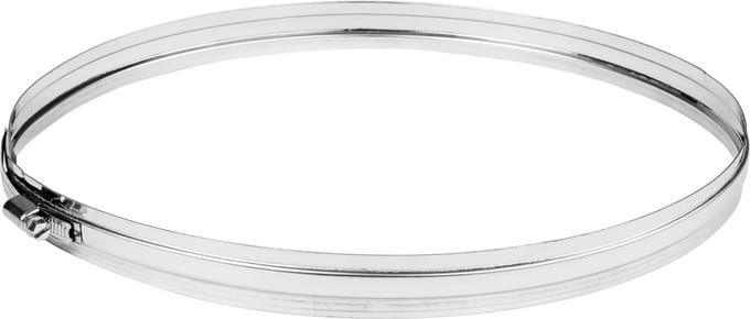 Klemband RVS 316L Ø80mm.