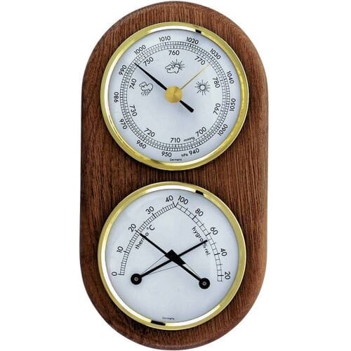TFA Dostmann - Analoog Weerstation 20.1051 - Barometer, Hygrometer en Thermometer - Compact - voor Binnen