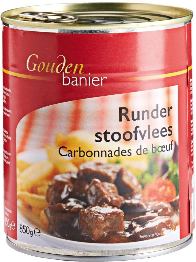 Gouden Banier Runder stoofvlees 850 gram