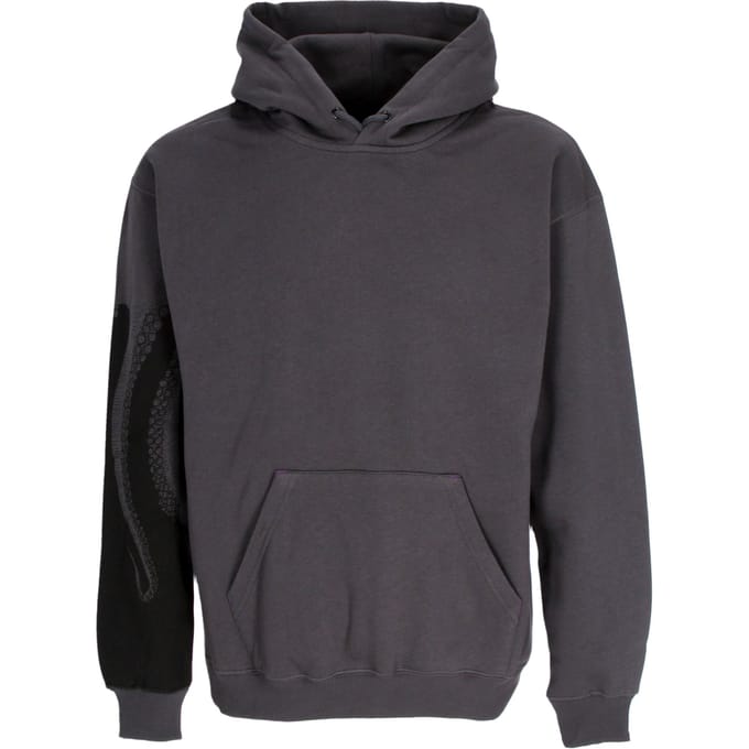 Heren zijhoodie Asfalt