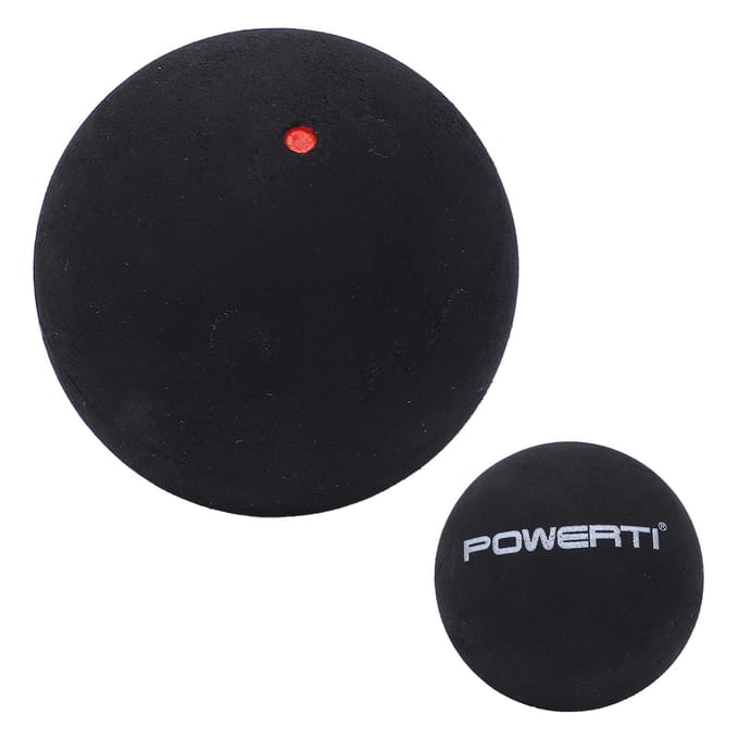 37mm Enkele Stip Squashballen Rubberen Squash Racketballen voor Beginner Competitie TrainingEnkel Rood black