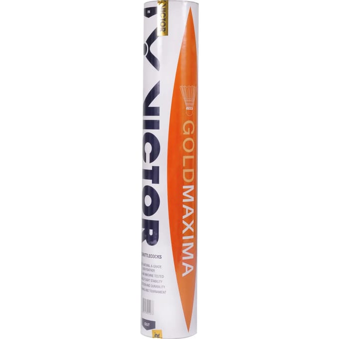 Victor Gold Maxima badminton verenshuttle - speed 78