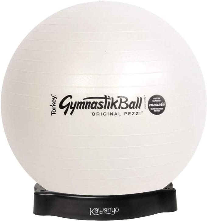 Zitbal 75cm met Balschaal - Latexvrij en Ruimtebesparend