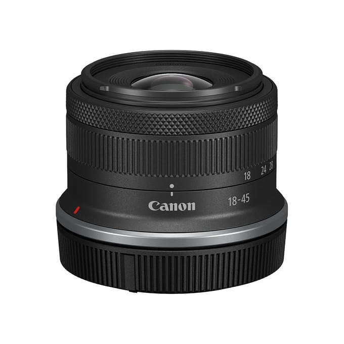 Canon RF-S 18-45mm F4.5-6.3 IS STM Zoomlens zwart