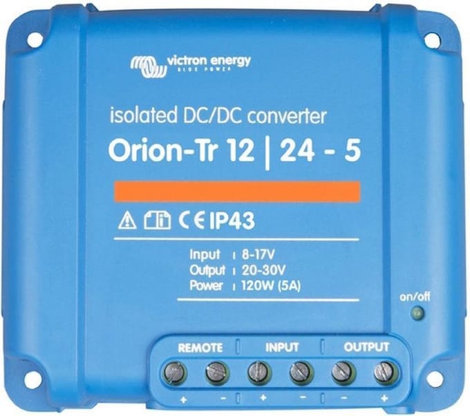 Victron Orion-Tr 12/24-5A (120W) Isolated DC-DC converter