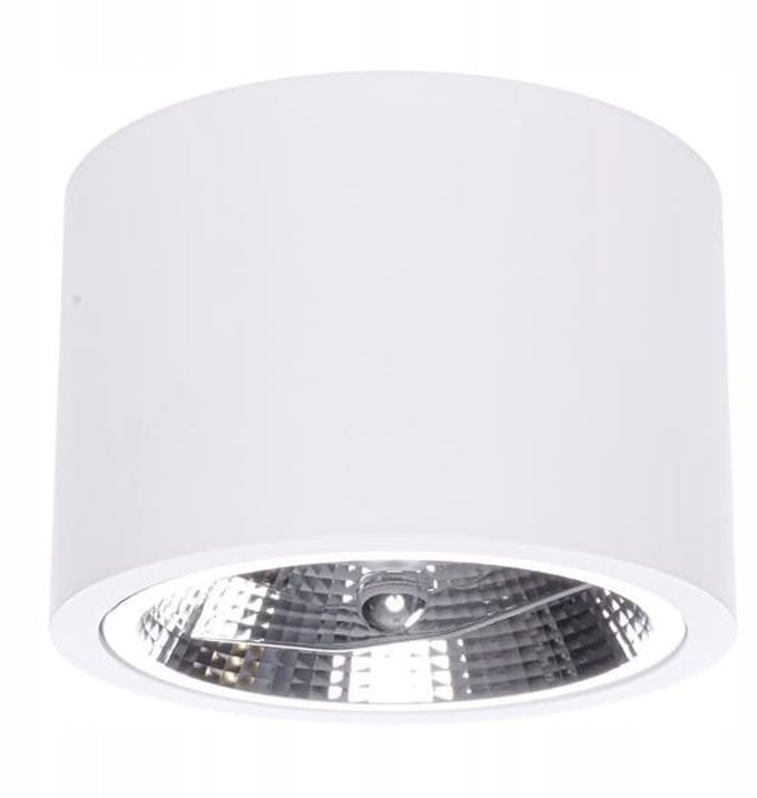 Milagro Redondo Plafondlamp Wit GU10 AR111 Aluminium