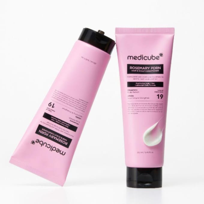 medicube Rozemarijn PDRN Hoofdhuid & Haar Conditioner 250ml 2pcs pink