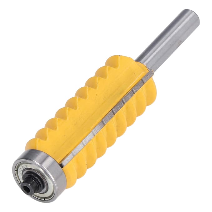 Fraise de défonceuse Queue 8mm Coupeur à rainurer multi-dents pour métal Outil de coupe pour le travail du bois
