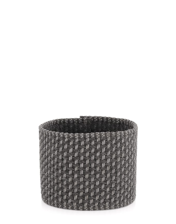 Kartell Kleo plantenbak hoogte 30 cm - donkergrijs
