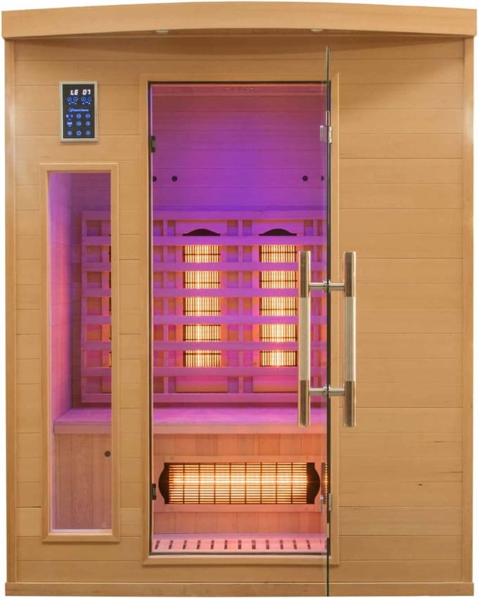 Infraroodsauna Apollon Quartz 3-4 personen