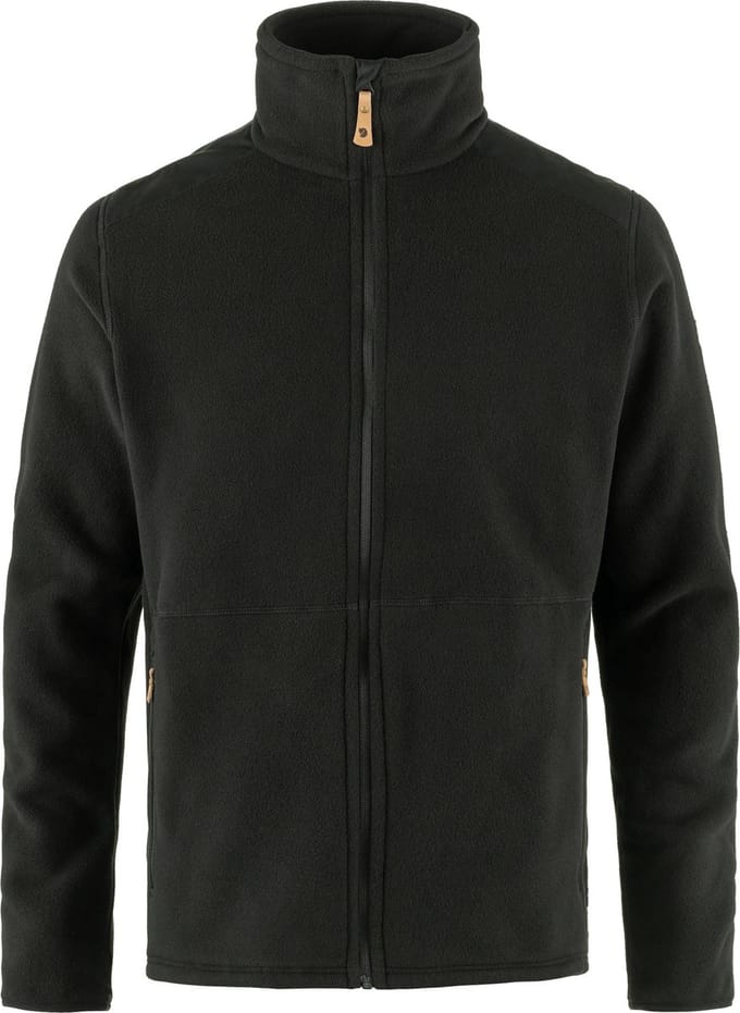 FJALLRAVEN Sten fleece - mannen - zwart - S