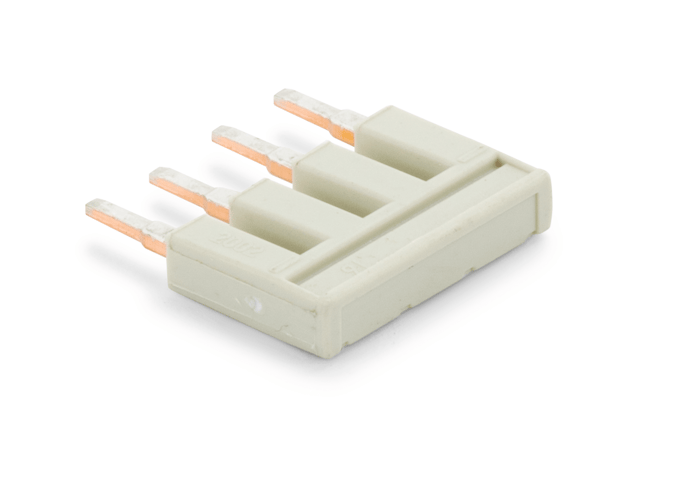 Terminal block jumper, 4p, ter