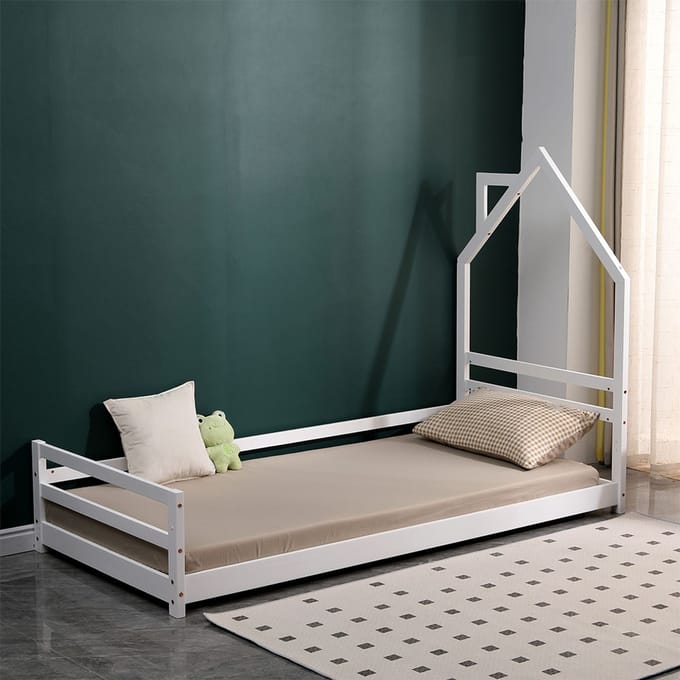 Milton & Oldbrook Huisbed 90x200 cm Kallithea Wit