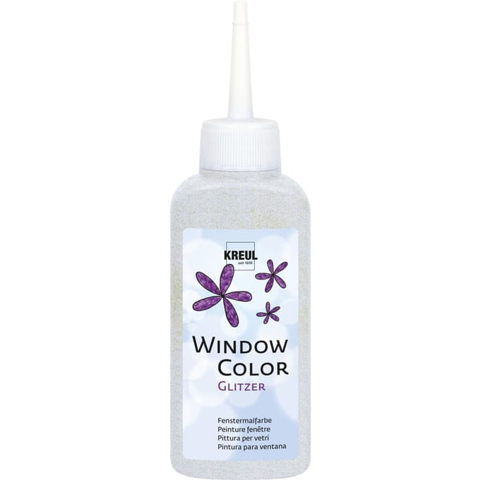 Kreul Window Color, 80 ml - Schitteren-Zilver