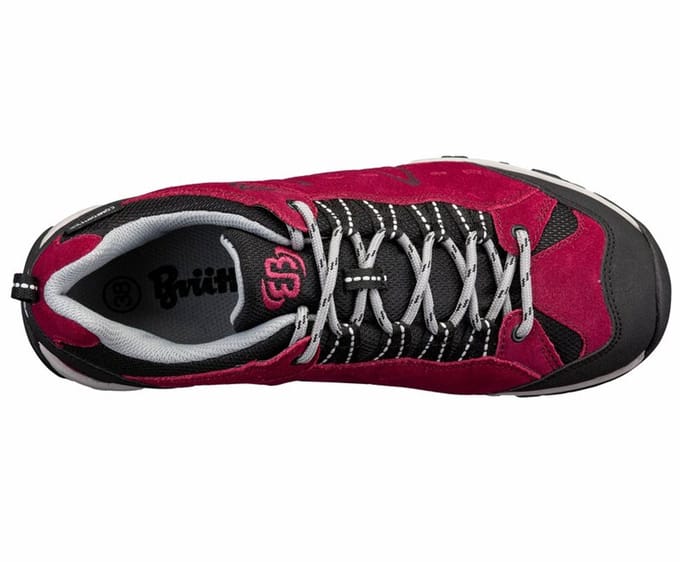 Brütting wandelschoenen voor dames Mount Bona Low - Bordeaux - Rood