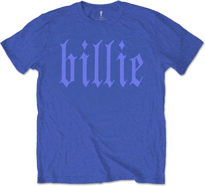 Billie Eilish - Billie 5 Heren T-shirt - L - Blauw