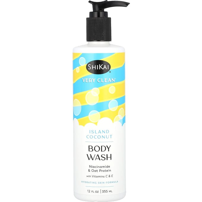 Zeer Schoon, Body Wash, Ierse Kokosnoot, 355 ml(12 fl oz) yellow