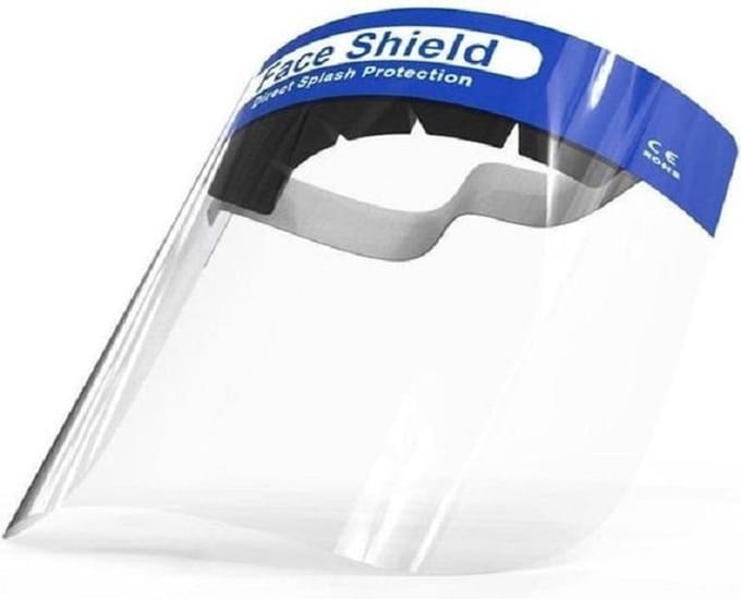 beschermkap gezicht face shield