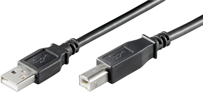 Goobay USB 2.0 Hi-Speed kabel, zwart