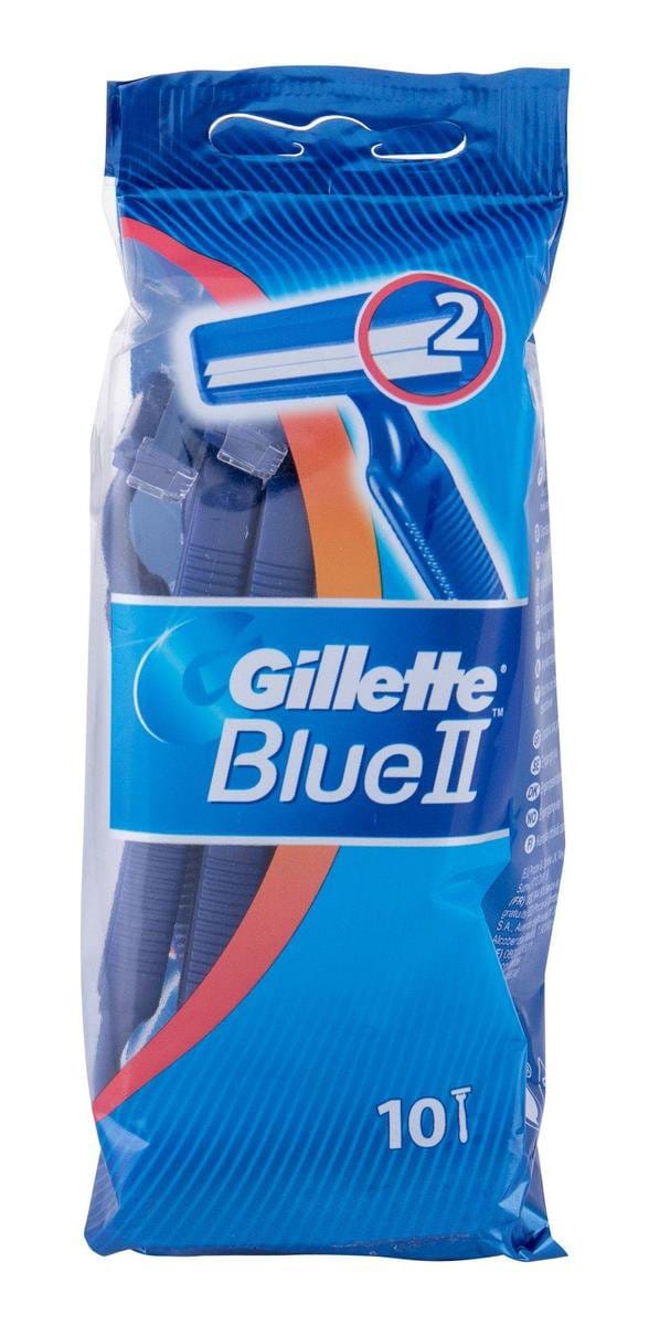 Gillette Blue II - Wegwerpscheermesje - 10 Scheermesjes - 1 stuk