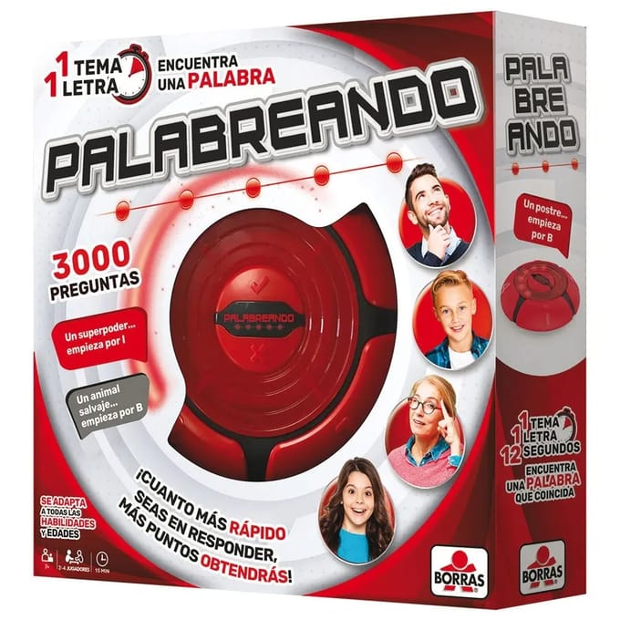 Tafeltje gioco Educa Palabreando