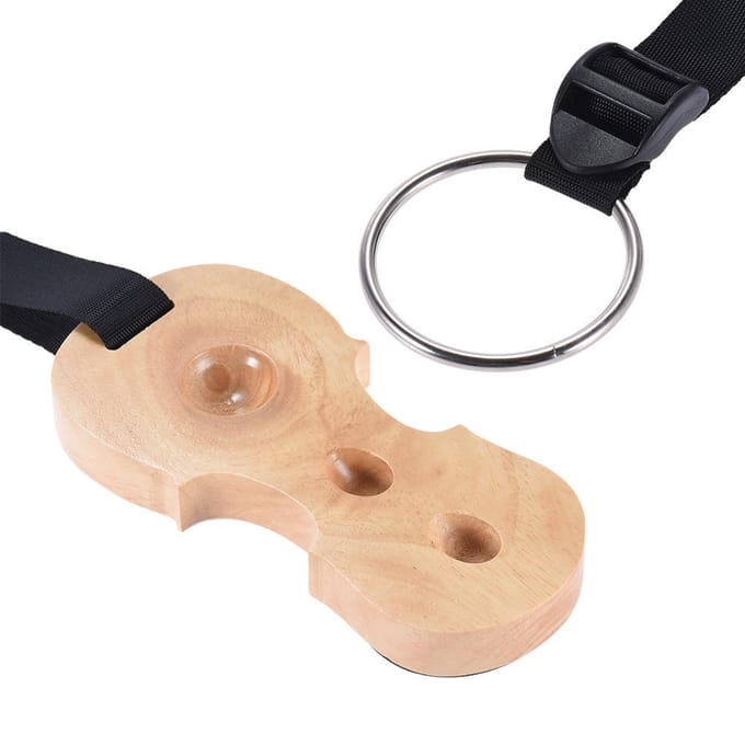 Hout Cello Eindpin Antislip Stop Houder Steun Anker Beschermer Pad Cello Vorm Burlywood Kleur